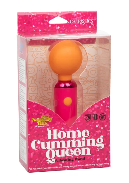 Naughty Bits Home Cumming Queen Waterproof Rechargeable Wand Style Vibrator By CalExotics