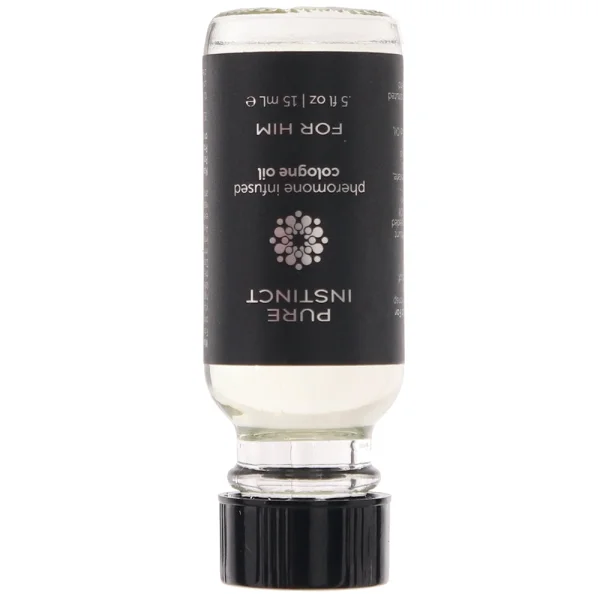 Pure Instinct Black - Pheromone Cologne  Oil .5oz