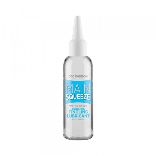 Main Squeeze Cooling Tingling Water Based Lubricant 3.4oz