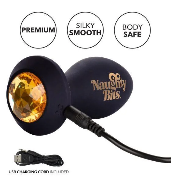 Naughty Bits Shake Your Ass Petite Vibrating Butt Plug