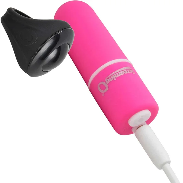 Charged My Secret Rechargeable 10 Function Remote Control Panty Vibe By Screaming O - Pink — image 6 of 8