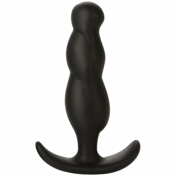 Mood Naughty 3 Large Silicone Butt Plug by Doc Johnson - Black — image 5 of 5