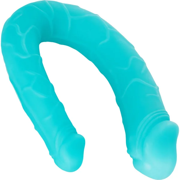 Silicone AC/DC Double Dong by CalExotics - Teal — image 11 of 14