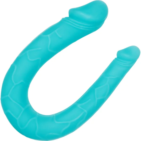 Silicone AC/DC Double Dong by CalExotics - Teal — image 8 of 14