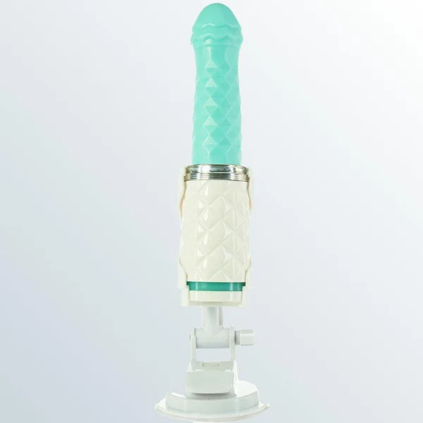 Pillow Talk Feisty Silicone Waterproof Rechargeable Thrusting Vibrator - Teal — image 15 of 17