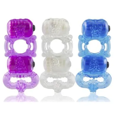 The Tri O Triple Pleasure Ring Each Assorted Colors