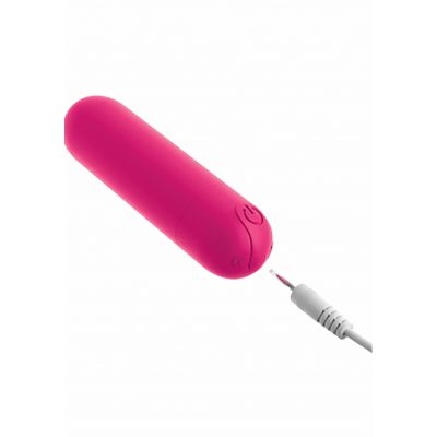 OMG Bullets Play Rechargeable Vibrating Bullet Fuchsia Best Silicone Vibrator