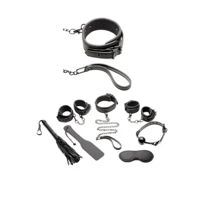 Master Series Master of Kink 10 Piece Deluxe Bondage Set