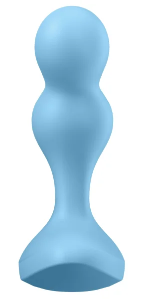 Deep Diver Plug Vibrator - Light Blue
