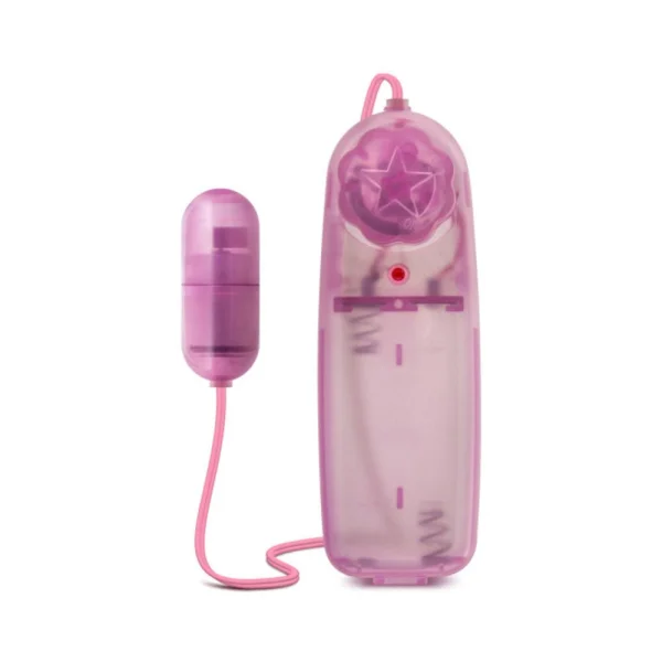 Bullets & Discreet: Silver Bullet Mini Vibrator Pink Power Control