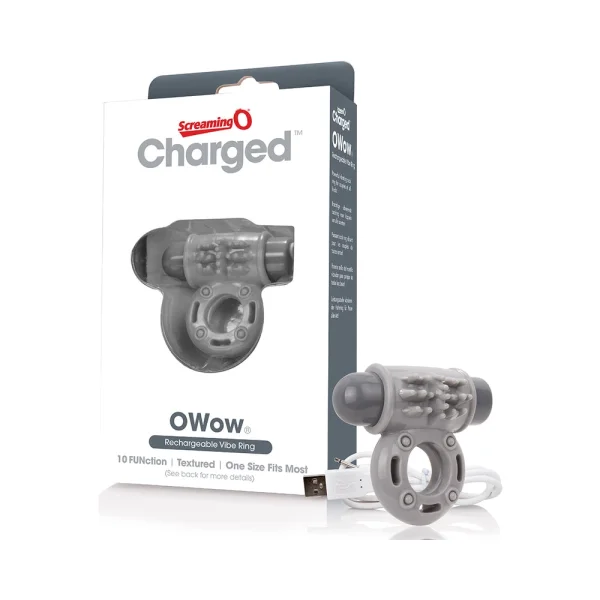 Screaming O Charged Owow Vooom Vibrating Cock Ring — image 5 of 11