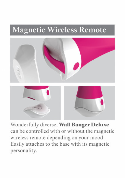 Threesome Wall banger Deluxe - Pink - Vibrator Sex Toy