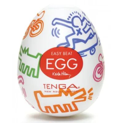 Tenga Keith Haring Easy Beat Egg Street Stroker