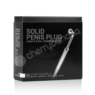 Sinner Gear Solid Curved Penis Plug