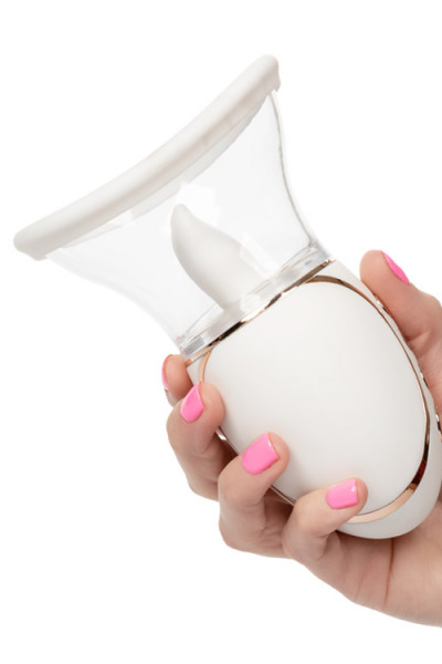 California Exotic Empowered Smart Pleasure Queen Suction Massager With Tongue