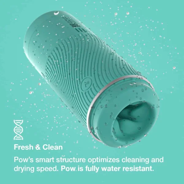Arcwave POW Silicone Dual Entry Penis Stroker - Mint