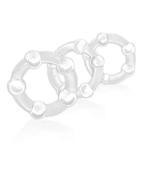 Blush - Stay Hard - Beaded Cockrings