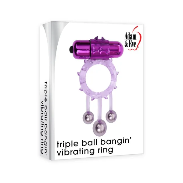 A&e Triple Ball Bangin' Vibrating Ring — image 9 of 9