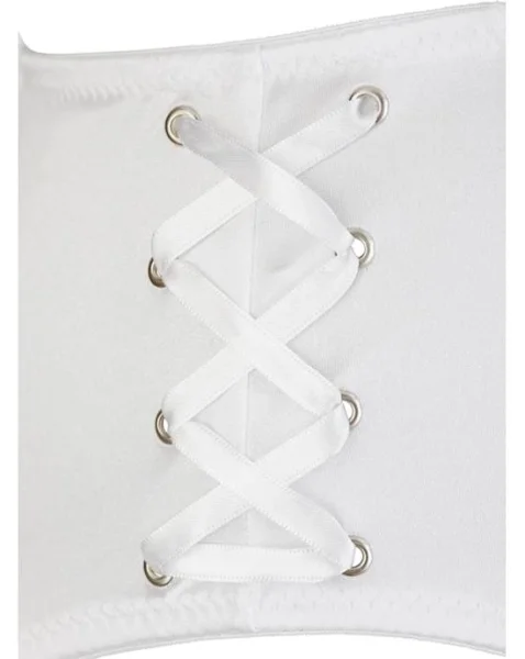 Atsra Shelf Bra Set - White - Large