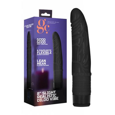Slight 8 Realistic Vibrating Cock