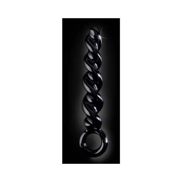 Icicles No 39 Black Glass Massager