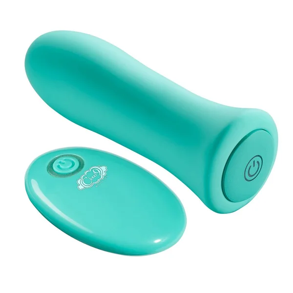 Cloud 9 Power Touch Rechargeable Wireless Bullet Vibrator With Remote Control - Teal — image 8 of 8