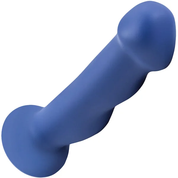 Avant D12 Suko Silicone Suction Cup Dildo by Blush Novelties - Indigo — image 10 of 11