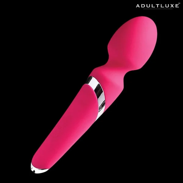 WANDA Rechargeable Silicone Waterproof Wand Vibrator By VeDO - Pink — image 4 of 4