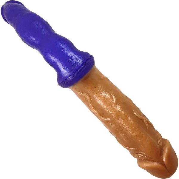 Peacemaker VixSkin Silicone Double Dildo By Vixen - Caramel — image 12 of 12
