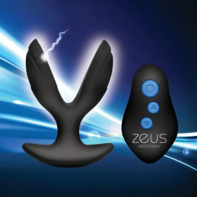 64x Electro spread Vibrating And Estim Silicone Butt Plug
