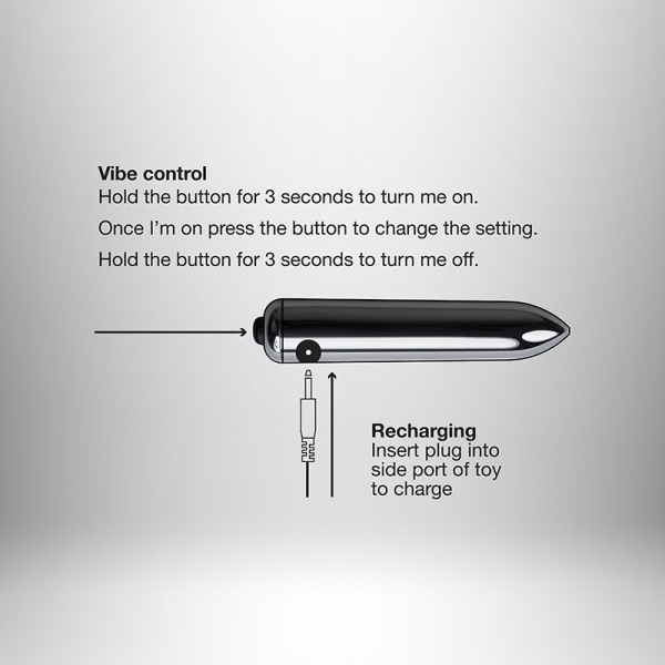 Ro-Zen Pro Intense Vibrating C-Ring + Plug