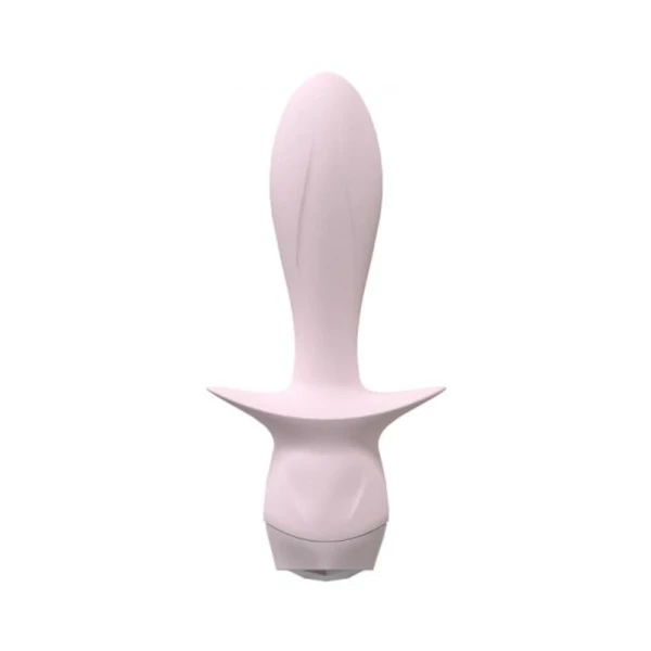 Butt Plugs: Loveline Jubilee 10 Speed Vibe Silicone Rechargeable Waterproof Pink