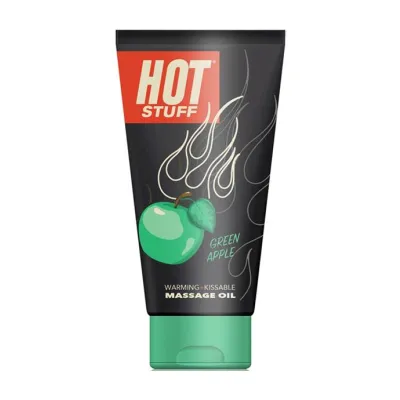 Hot Stuff Warming Oil 6 Fl Oz 177 Ml Tube Green