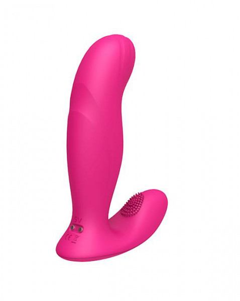Love Me Dual Vibrator - Hot Pink