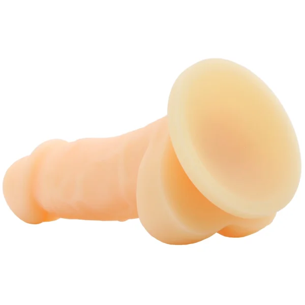Colours Pleasures 4 Inch Vanilla Silicone Suction Cup Dildo