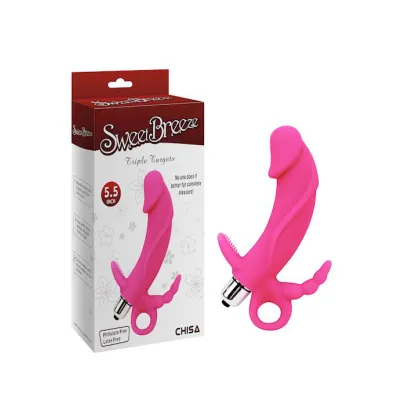 Triple Targets Anal Vibrator 5 5 Inch 5 5 Inch