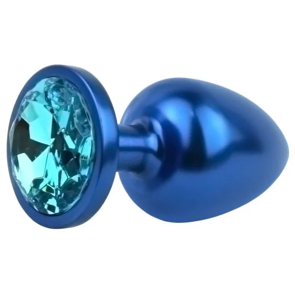 Jeweled Aluminum Anal Plug - Great for Temperature Play!