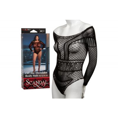 Scandal Queen Size Off the Shoulder Body Suit