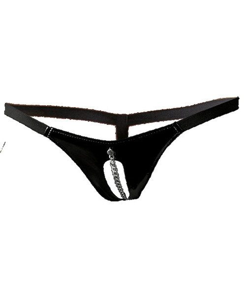 Crotchless String With Chain - S/M