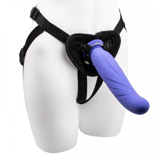 Bondara Big Smoothie 7 Function Rechargeable Remote Strap-On – 9 Inch