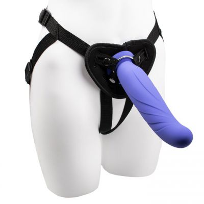 Bondara Big Smoothie 7 Function Rechargeable Remote Strap On 9 Inch