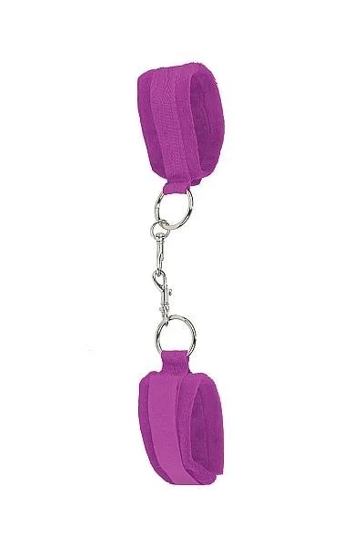 Ouch Velcro Cuffs Purple
