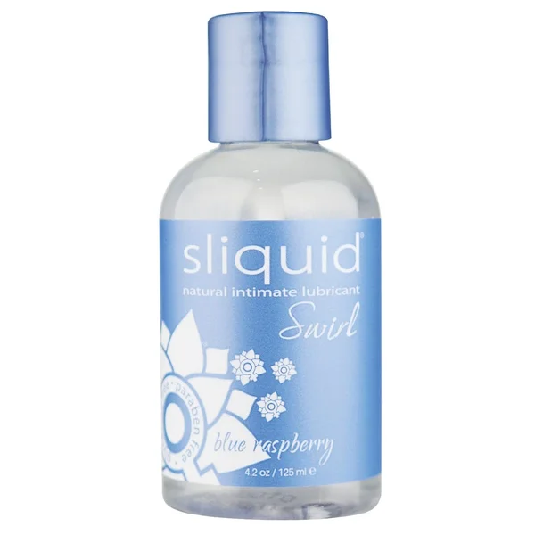 Sliquid Naturals Swirl Blue Raspberry Lubricant 4.2 fl oz — image 8 of 8