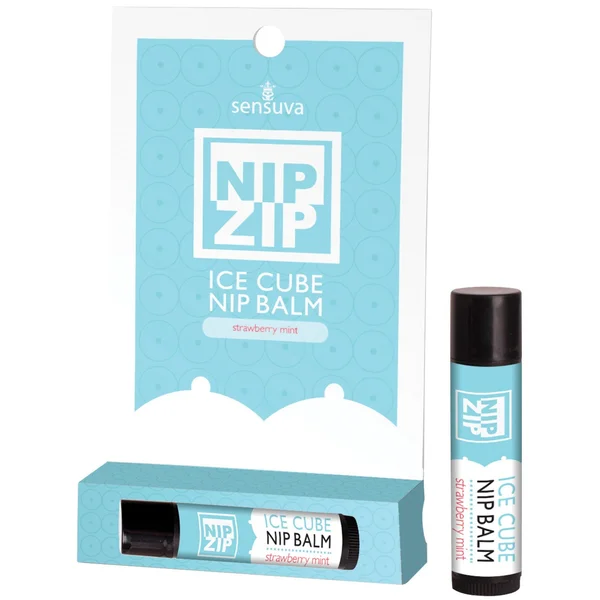 Nip Zip Nipple Balm Strawberry Mint by Sensuva  .15 oz — image 10 of 11