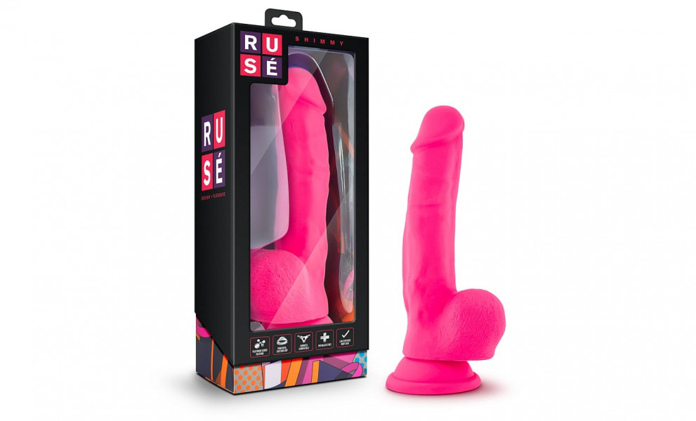 Blush Ruse Shimmy Suction Cup Dildo