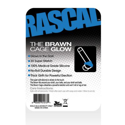 The Brawn Cage Glow Blue Blue