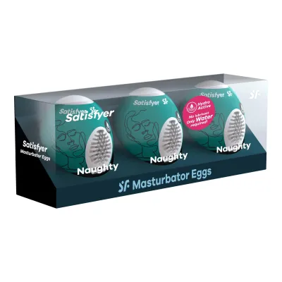 3 Pc Set Masturbator Egg Naughty