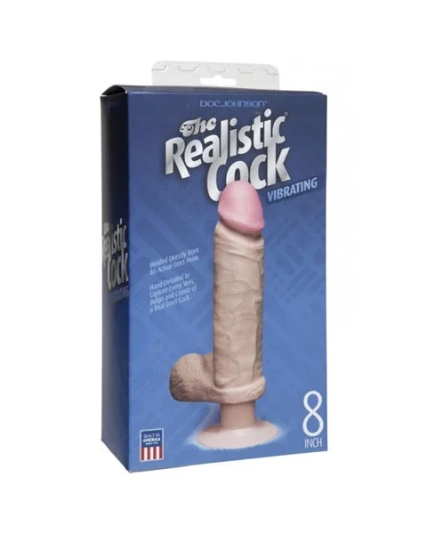 The Vibro Realistic 8 inch Cock