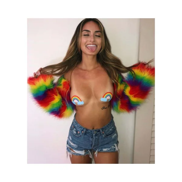Neva Nude Pasty Rainbow Multicolor — image 7 of 9