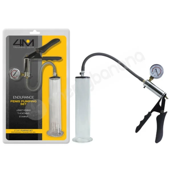 4M Endurance 2" Wide Penis Pumping Set
